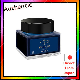 PARKER Quink Bottled Ink 30mL Blue Black 20 89276