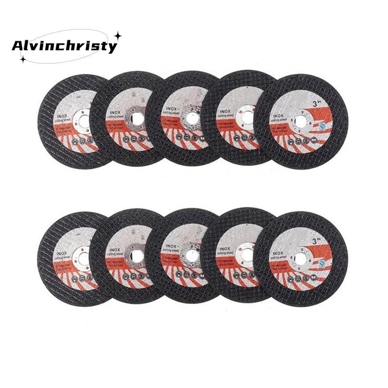 1 Bộ 75Mm Cho MỚI Cho MINI Đĩa Cắt Nhựa Tròn Mài Bánh Xe Cho 10Mm Khoan Góc Mài Gỗ Ngói Cắt Đĩa Điện Dụng Cụ