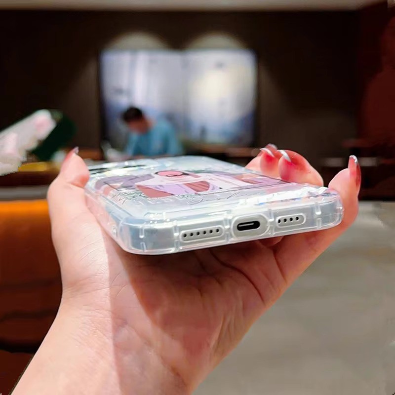 Ốp Lưng Cho iPhone 11 16 15 Pro Max 14 11 12 13 15 Pro XR XS Max X 7 8 Plus SE2022 12 13 Mini Jesus & Virgin Mary Họa Tiết Chống Rơi TPU Trong Suốt Mềm