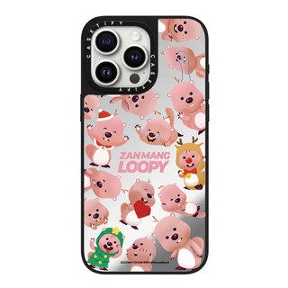 Full Màn Hình Loopy Gương Cứng Ốp Lưng Điện Thoại iPhone 17 Pro Max 16 Plus 15 14 13 12 11 Ốp Lưng Bọc Toàn Bộ Vỏ Acrylic Phía Sau Chống Sốc