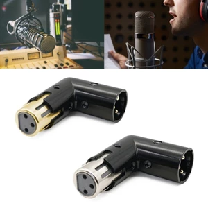 Bộ chuyển đổi thính giác góc phải BTM 3Pin Nam sang nữ Chống ăn mòn