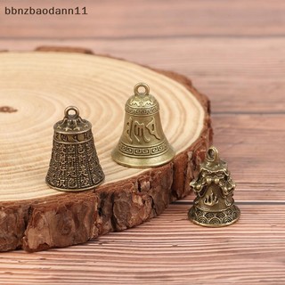 [BBNZDD] Hợp Kim Retro Ba Sư Tử Chuông Gió Mặt Dây Chuyền Xe Điêu Khắc Cổ Cầu Nguyện Quan Thủy Phong BVAH