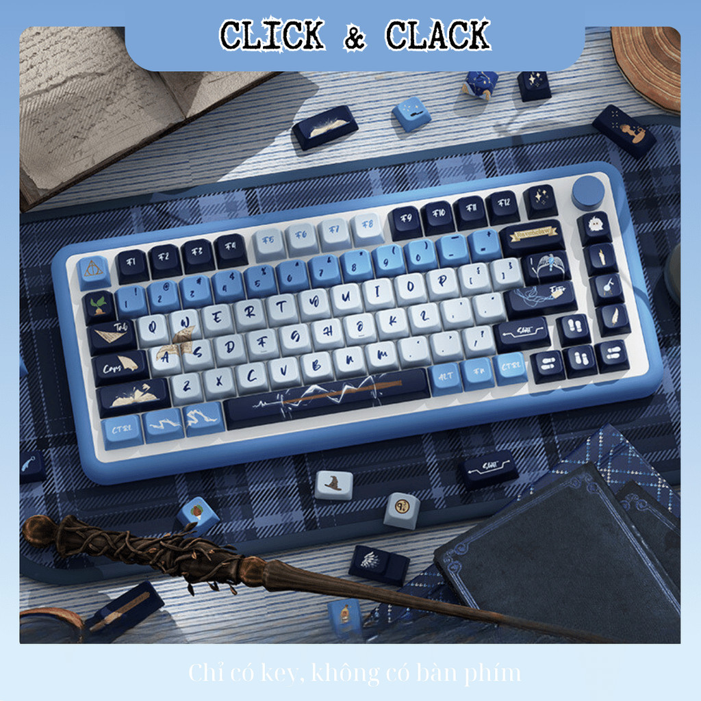 Keycap Harry Potter Ravenclaw - MDA Profile - PBT dyesub cao cấp 158 ...