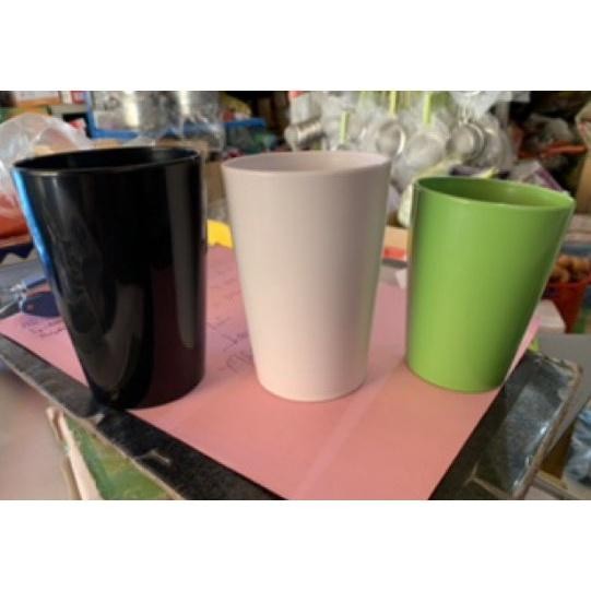 [SỈ IB ]Cốc Nhựa Phíp Thương Hiệu SONG LONG PLASTIC 8,9,10 (3 màu xanh, đen, kem),cốc nhựa dùng trong nhà hàng khách sạn