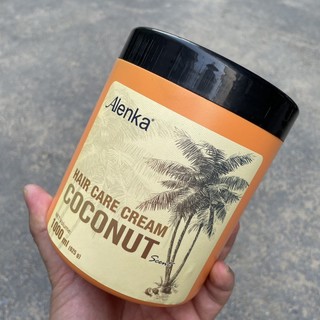 Dầu hấp ủ tóc siêu mượt Coconut Hair Care Cream Alenka 1000ml [ TN ]