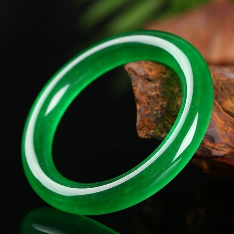 Phong cách mới Vòng tay xanh tự nhiên tươi mát phù hợp với công chúng Thiết kế độc đáo Thanh lịch