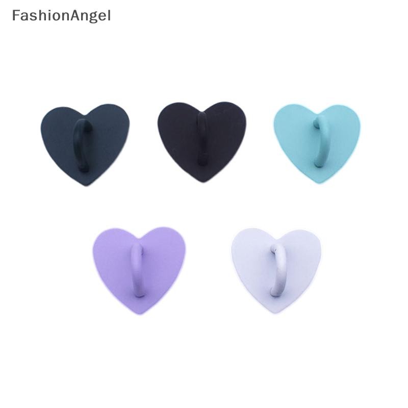 FashionAngel Dính Kim Loại Trái Tim Điện Thoại Quyến Rũ Giá Đỡ Điện Thoại Di Động Nhẫn Đứng Móc Khóa Ch Khóa Phụ Kiện VN