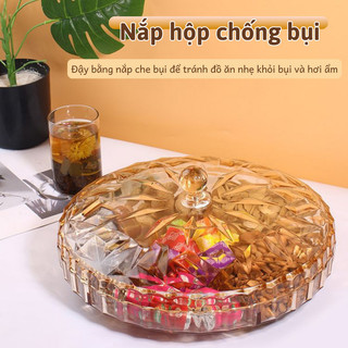 Khay Mứt Tết Trong Suốt Acrylic Thiết Kế Tinh Tế Tô Điểm Không Gian Ngày Xuân Thêm Rạng Rỡ