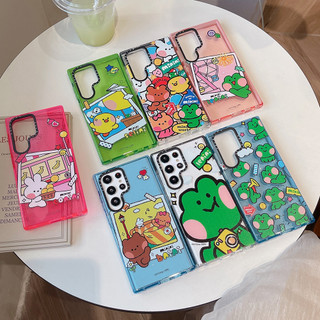Ốp lưng GLITTER Minini Garden Party Phone Case For cho Samsung Galaxy S26 25Ultra S25Plus S25 S24 S23 S22Ultra S24 23Plus Vỏ mềm bảo vệ chống sốc