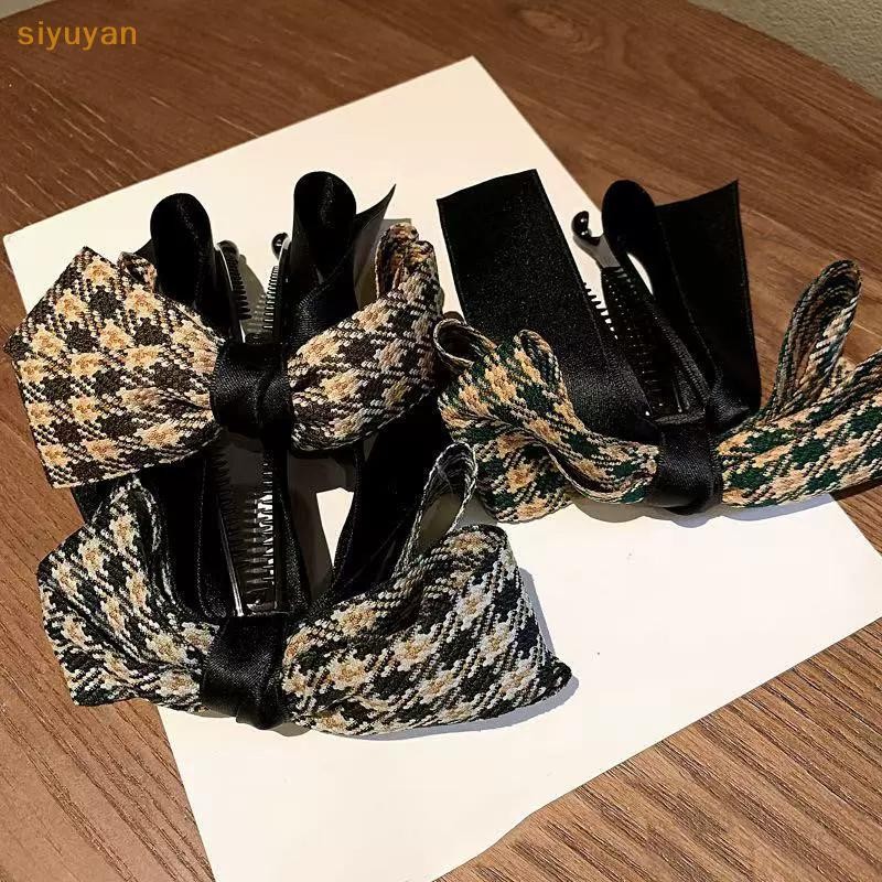 Siyuyan Mới Chuối Kẹp Tóc Nữ Nơ Mũ Chuối Kẹp Tóc Vải Hàn Quốc Nghệ Thuật Hairgrips Tóc Đơn Giản Barrettes Mũ VN