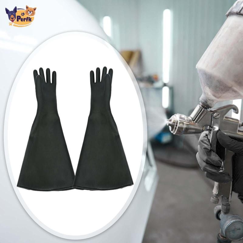 Găng tay bảo vệ chống nước cho máy phun cát, mài mòn, an toàn khi làm việc