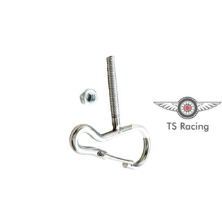 Móc treo đồ inox khóa gạt cho mọi loại xe