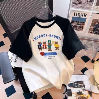 2025 Pochacco Hoạt Hình In Hình Bé Gái Raglan Tay Áo Thun Cho Sự Kiện Mùa Hè Mềm Mại Vui Vẻ Nhìn