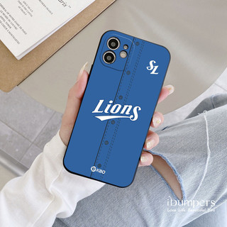 ibumpers Ốp Điện Thoại iPhone Phong Cách Năng Động Đội Sư Tử KBO Họa Tiết Cho IPhone 16 15 14 12 13 11 Pro Max IP 7 8 Plus X XS XR Ốp Lưng Silicon Mềm Chống Sốc