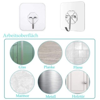 Móc treo tường bằng thép không gỉ hạng nặng 10KG, Móc phòng tắm dính cho khăn, Dụng cụ sắp xếp nhà bếp tiết kiệm không gian có họa tiết mờ (1 / 3 chiếc)
