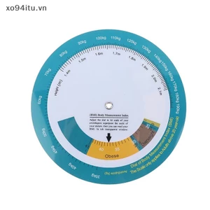 Xoitu Bánh xe BMI cỡ lớn, Máy đo BMI, Thước đo BMI Khỏe mạnh, Máy đo đường huyết y tế, Thước PVC VN