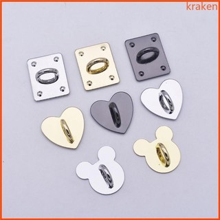 Kra Tình Yêu Hình Trái Tim Vuông Khóa Tua Rua Móc Kim Loại Tự Làm Trang Sức Phụ Kiện Điện Thoại Di Động Cho Ốp Lưng Tự Làm Mặt Dây Chuyền Hợp Kim Ma