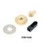 Treeling Ăng-ten ô tô NMO Mount 3 Bộ chuyển đổi kết nối đồng trục 8 lỗ với chất cách điện PTFE