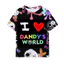 BH2 Dandy 's World Áo thun ngắn tay mùa hè Meow hoạt hình dễ thương tee HB2