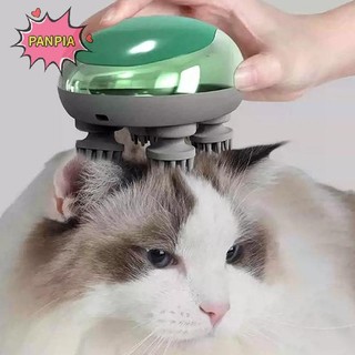 Máy mát xa điện PNPIA Máy mát xa da đầu cho chó có thể sạc lại Liên hệ với thú cưng Thư giãn Chăm sóc sức khỏe Massage Boutique