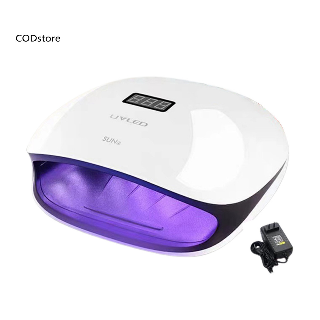KDC Hiệu Quả Cao Móng Tay Dụng Cụ Làm Móng Tay Chuyên Nghiệp Mạnh Mẽ 48W UV Máy Sấy Móng Tay Đèn Chức Năng Thời Gian