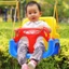 AWNGD Kids Garden Swing, Thiết bị tập thể dục bằng nhựa PP Đồ chơi xoay trẻ em, Dây có thể điều chỉnh bền bỉ Đồ chơi ghế treo trẻ em Quà tặng trẻ em