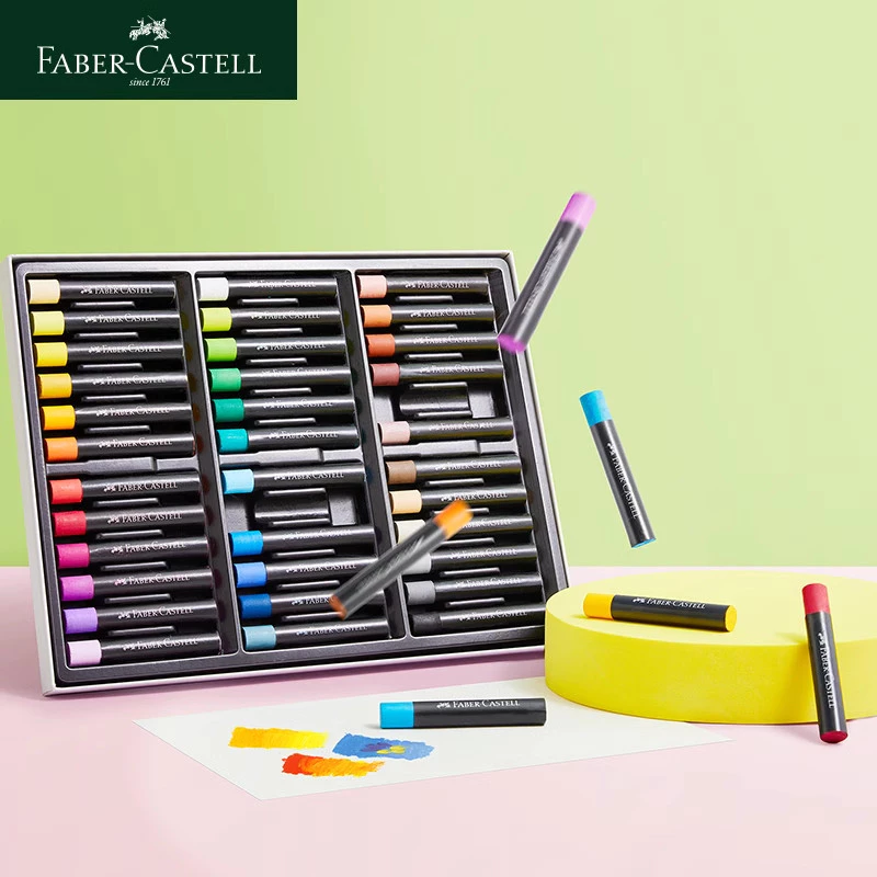 Faber-castell Chuyên Nghiệp Màu Nặng Dầu Pastel Crayon Tranh Màu Pastel Nghệ Sĩ Nghệ Thuật Tiếp Liệu
