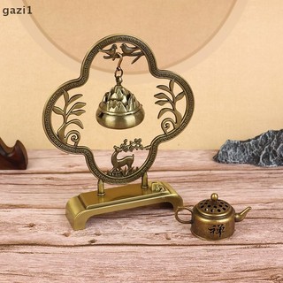 [gazi1] Sáng Tạo Retro Rỗng Ra Lư Hương Giá Đỡ Hương Khuếch Tán Kim Loại Hương Nhà Trang Trí Phòng Khách Boutique