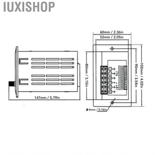 Iuxishop Biến tần điều khiển tốc độ động cơ 3 pha 176‑264V Đầu vào 0‑220V Đầu ra Ổ đĩa biến tần mini cho máy bơm nước