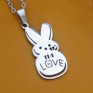 Lil-Peep Necklace Stainless Steel Rapper Pendant for Young Singer Fans