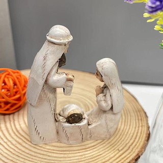 Bộ máng cỏ Giáng sinh Chúa Giêsu sinh tượng Công giáo Kitô giáo Đức Thánh Cha Mẹ Thánh Con đồ trang trí quà tặng antirtvn