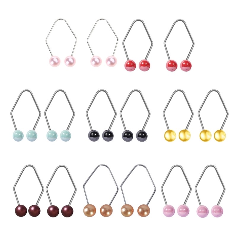 Stylish Lip Stud Alloy Dimple Trainer Facial Beauty Tools Pearls Dimple Maker