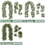 Vòng hoa thông YOFFOR Cypress, Phụ kiện DIY