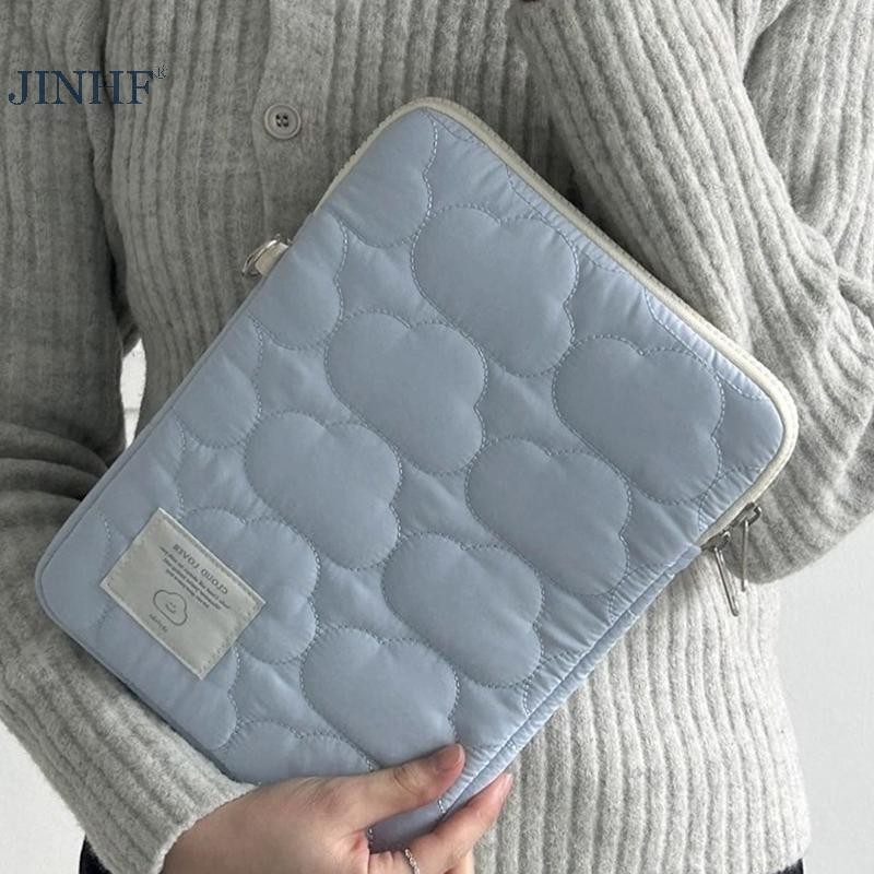 Jinhf Đám Mây Dễ Thương Túi Laptop Chống Sốc Túi Máy Tính Bảng Bảo Vệ Túi Laptop Nữ HOT