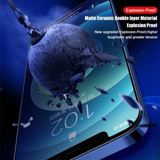 Kính cường lực chống nhìn trộm iphone 16 15 14 13 11 12 Pro Max XS XR X 7 8 6 6S Plus SE promax Cảm giác mờ, chống bụi và không tro