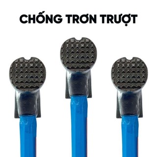 Combo 2 búa đinh chống trượt cán nhựa xanh bọc cao su đen