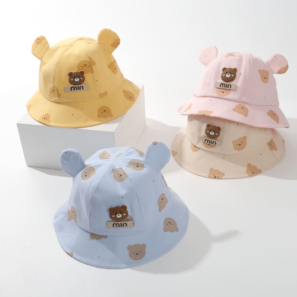 Bé Cotton Mũ Chống Nắng Mới Ngoài Trời,Thời Trang Cho Bé 0-7 Tuổi (Hàng chuẩn size)