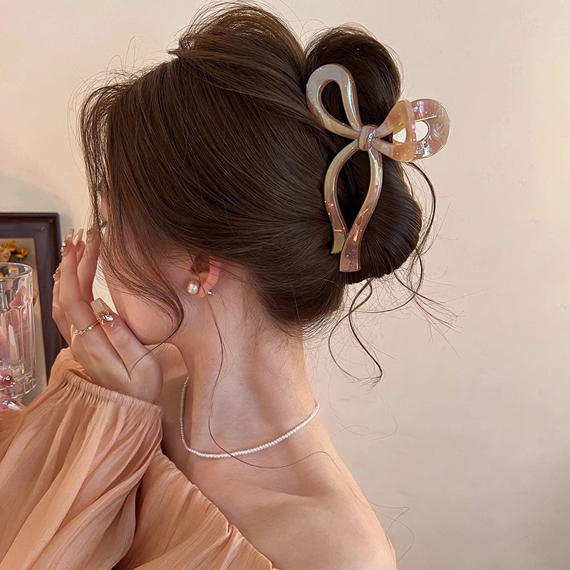 Kẹp móng vuốt lớn cho nữ Kẹp nơ cá mập