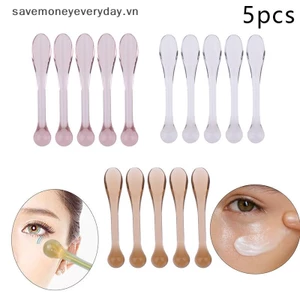 5 Thìa Mỹ Phẩm Nhựa Muỗng Kem Dưỡng Mắt Chống Nhăn Máy Mát Xa Mắt Dính Mặt nạ Thìa Dụng Cụ Chăm Sóc Da [vn]
