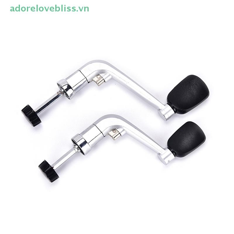 THÊM nhựa màu đen công suất keo cứng tay cầm câu cá quay quay tay quay cuộn BSS