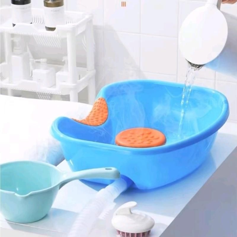 Chậu Gội Đầu Tại Nhà, Chậu Gội Đầu Cho Người Già ,Người Bệnh,Trẻ Nhỏ Có Đệm Massage Thỏa mãi Chất Liệu Cứng Cáp