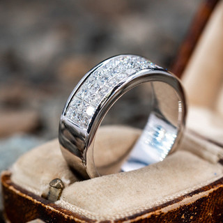 Nhẫn Zircon Bạc S925 Trang Sức Thời Trang Đơn Giản Quà Tặng Nữ