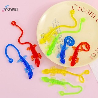YOWEI 30 miếng Đồ chơi tắc kè Túi đựng đồ chơi trẻ em nhồi bông, Đồ chơi thằn lằn đàn hồi, Phần thưởng lớp học Đồ dùng dự tiệc sinh nhật VN