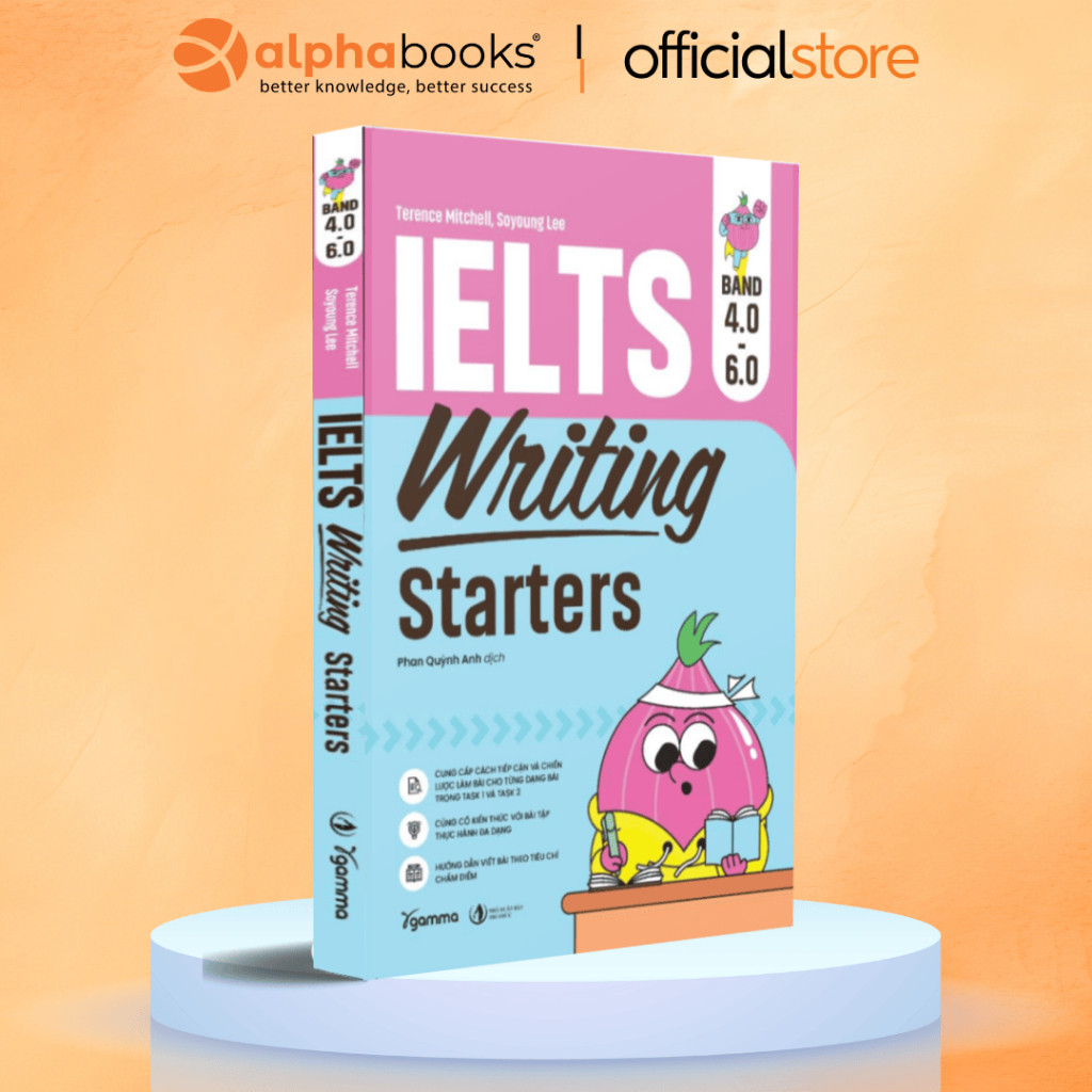 Sách - Lẻ/Combo: IELTS Writing Starters Band 4.0 – 6.0 + IELTS Writing Navigator (Gamma)