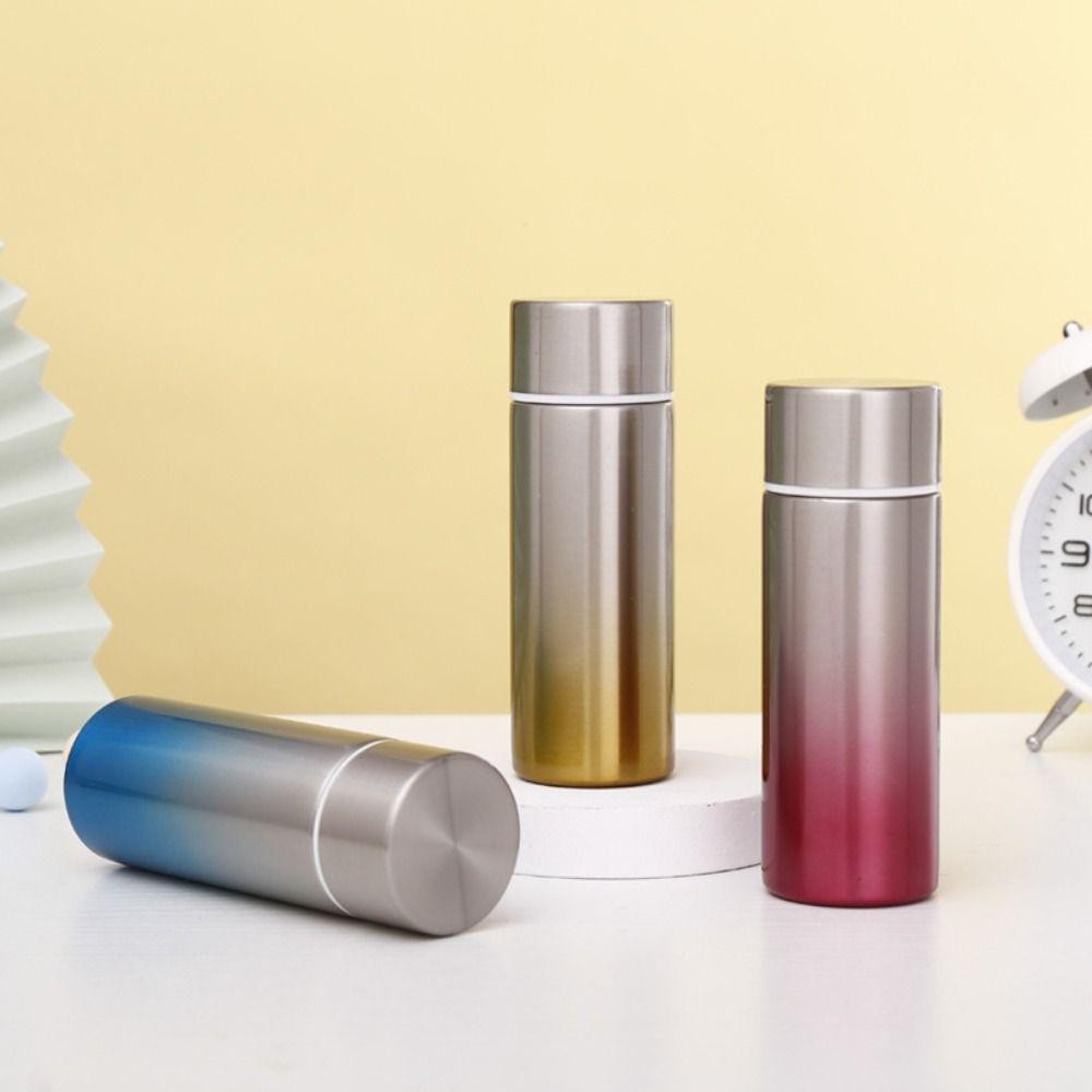 [Vận chuyển nhanh] Cốc giữ nhiệt Mini SIMPLEAID, Bình bỏ túi chống rò rỉ nhẹ, Cốc cà phê du lịch bằng thép không gỉ Bình nước cách nhiệt 120ml