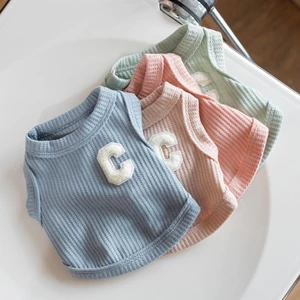 Chó Con Mùa Hè Quần Áo Chó Cho Shih Tzu Nam Và Famale Thoáng Khí Quần Áo Thú Cưng Mèo Nhỏ Mỏng Chó Vest