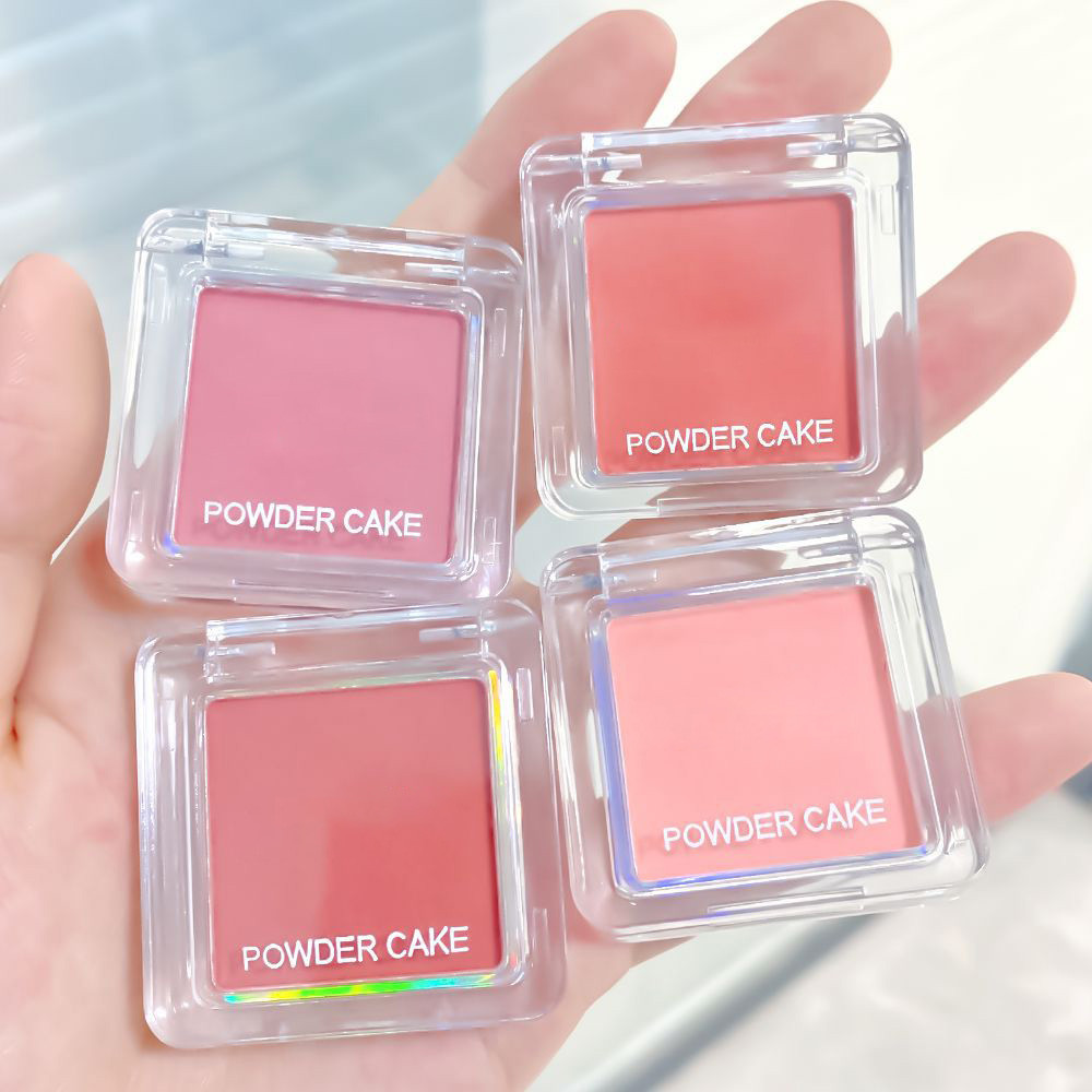 Bảng phấn má hồng mặt sắc tố cao Smooth Soft Light và trang điểm mỏng