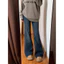 Quần jeans nữ xanh đen Hades dáng rộng, quần bò nữ lưng cao thời trang Xứ A Nam