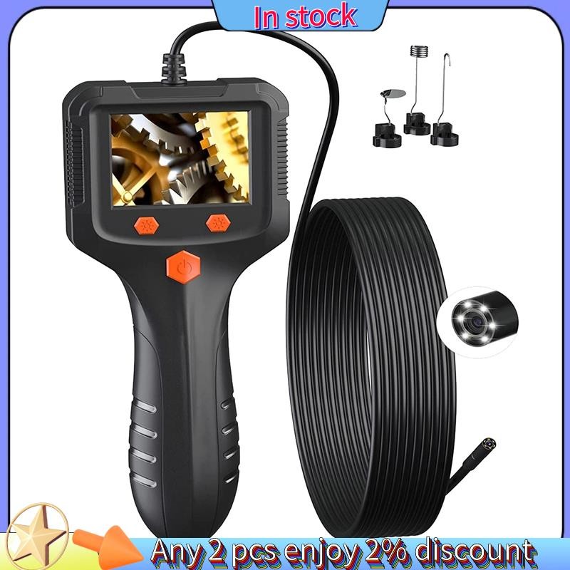 Còn hàng Camera nội soi có đèn, Camera nội soi cống IP67 cầm tay ...