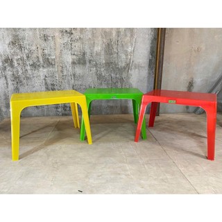 Combo 2 bàn/ ghế trà chanh size đại - nhựa cao cấp